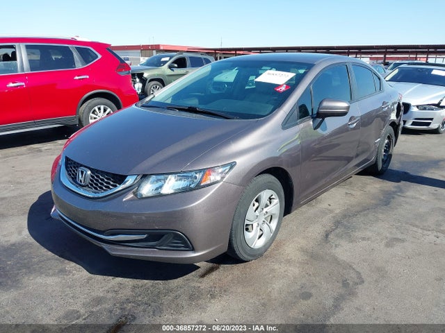 Honda Civic Sedan Lx 2015 19XFB2F51FE112745 Image 2
