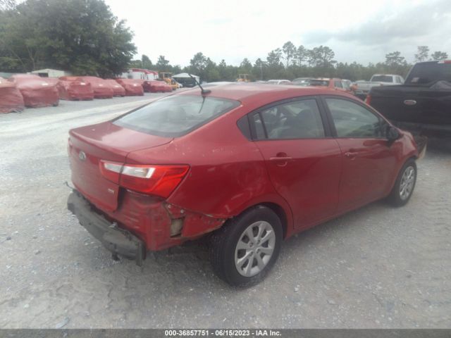 KNADM4A36F6478433 KIA RIO LX