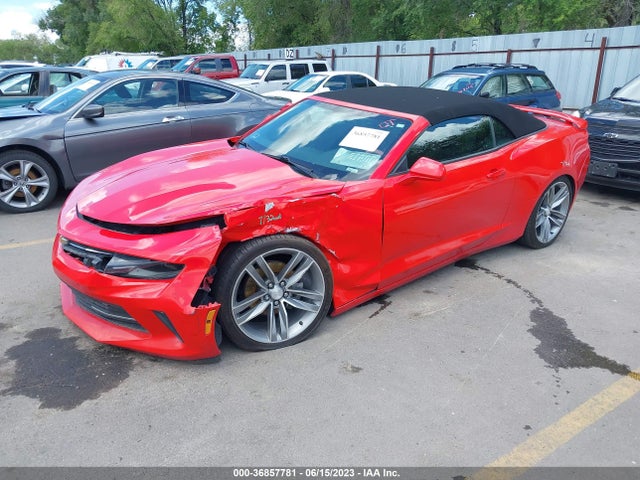 Chevrolet Camaro 1lt 2017 1G1FB3DS6H0112792 Image 2