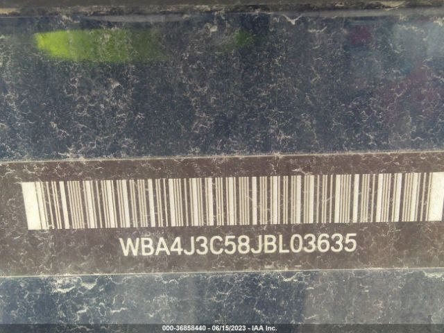 WBA4J3C58JBL03635 BMW 4 Series 430i Xdrive