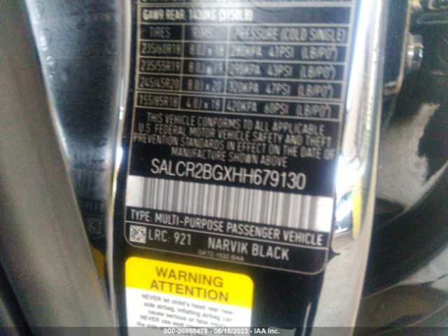 SALCR2BGXHH679130 Land Rover Discovery Sport Hse