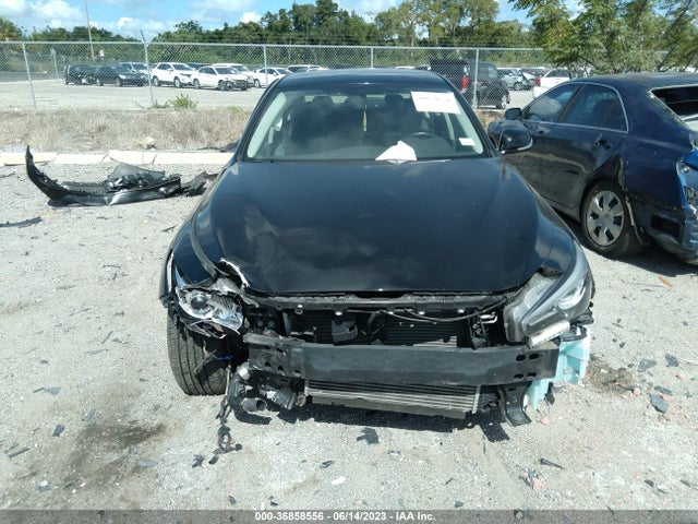 2018 INFINITI Q50 2.0T LUXE VIN: JN1CV7AR0JM280214