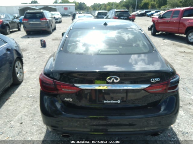 2018 INFINITI Q50 2.0T LUXE VIN: JN1CV7AR0JM280214