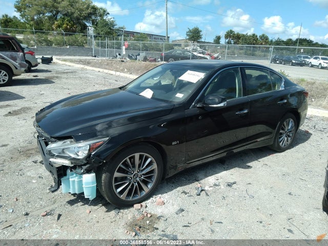 2018 INFINITI Q50 2.0T LUXE VIN: JN1CV7AR0JM280214