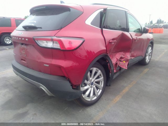 1FMCU0DZ5MUB12524 Ford Escape Titanium Hybrid