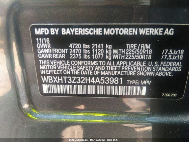 WBXHT3Z32H4A53981 BMW X1 Xdrive28i