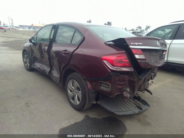 Honda Civic Sedan Lx 2015 19XFB2F57FE094168 Image 3