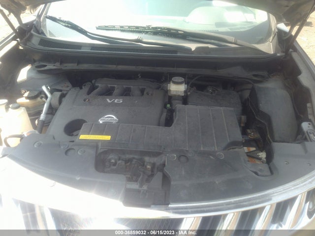 2009 NISSAN MURANO SL VIN: JN8AZ18WX9W202867