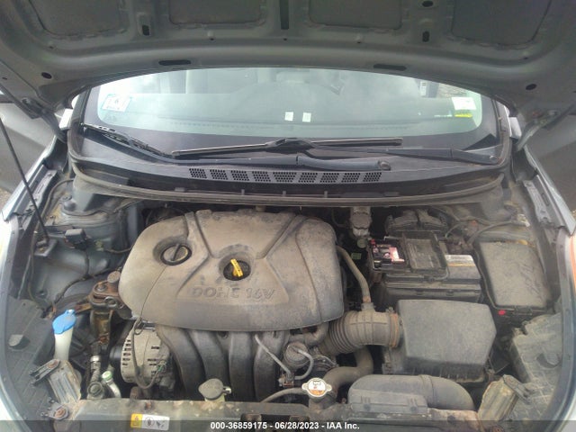 2013 HYUNDAI ELANTRA GLS PZEV VIN: 5NPDH4AE7DH434307