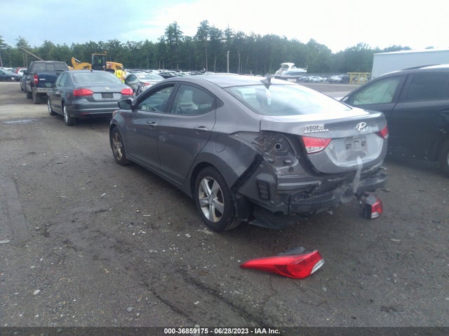 2013 HYUNDAI ELANTRA GLS PZEV VIN: 5NPDH4AE7DH434307