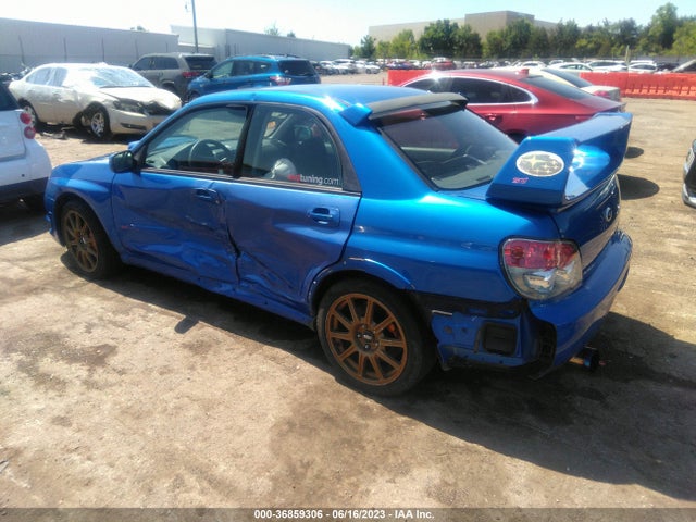 2006 SUBARU IMPREZA SEDAN WRX STI VIN: JF1GD70606L505209