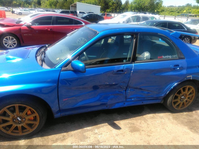 2006 SUBARU IMPREZA SEDAN WRX STI VIN: JF1GD70606L505209