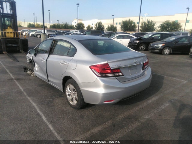 Honda Civic Sedan Lx 2014 2HGFB2F50EH558356 Image 3