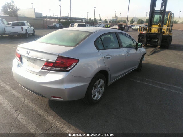 Honda Civic Sedan Lx 2014 2HGFB2F50EH558356 Image 4