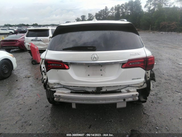 5FRYD4H96HB001604 Acura Mdx W/advance