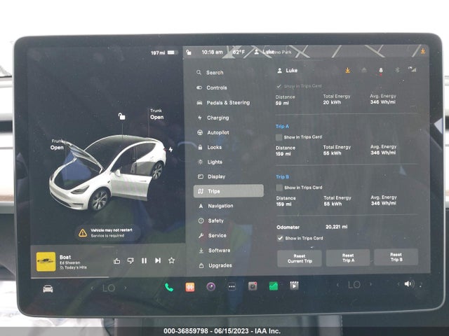 5YJYGDEEXMF254624 Tesla Model Y Long Range