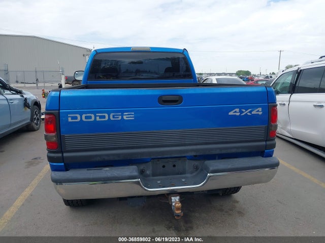 1998 DODGE RAM 1500 VIN: 1B7HF16Z8WS630293