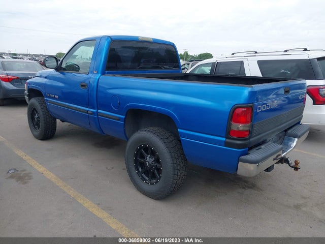 1998 DODGE RAM 1500 VIN: 1B7HF16Z8WS630293