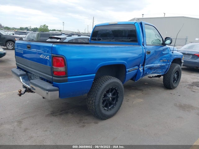 1998 DODGE RAM 1500 VIN: 1B7HF16Z8WS630293