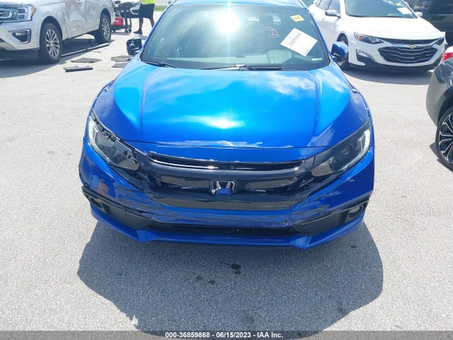 2021 HONDA CIVIC SEDAN SPORT VIN: 19XFC2F86ME002696