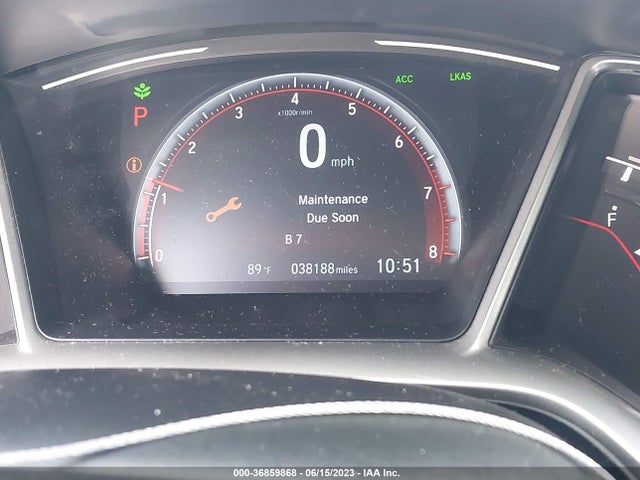 2021 HONDA CIVIC SEDAN SPORT VIN: 19XFC2F86ME002696