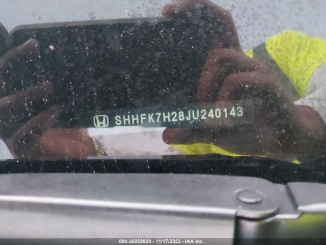 SHHFK7H28JU240143 Honda Civic Hatchback Lx