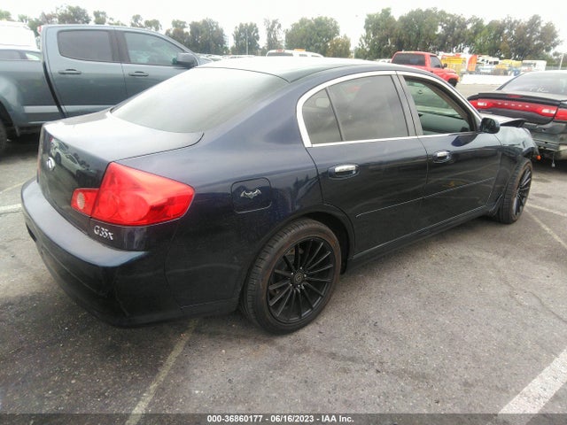 2006 INFINITI G35 SEDAN VIN: JNKCV51F96M616441