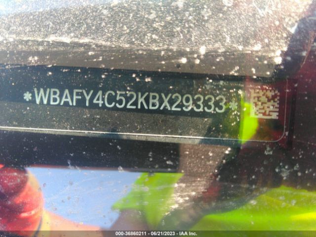 WBAFY4C52KBX29333 BMW 8 Series M850i Xdrive