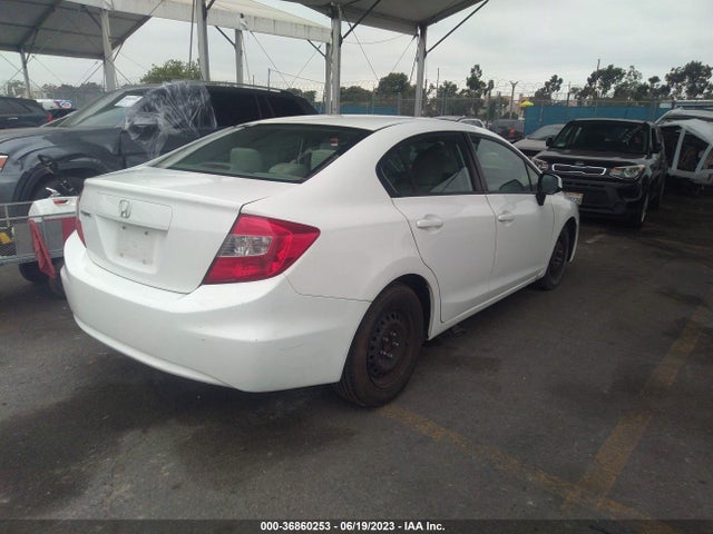 2012 HONDA CIVIC SDN LX VIN: 19XFB2F53CE323053