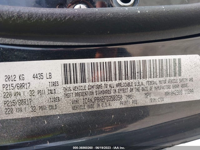 1C4NJPBA2FD358350 Jeep Patriot Altitude Edition
