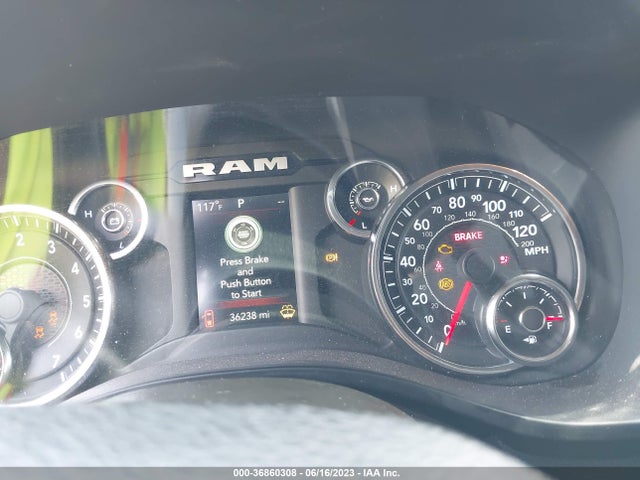 2021 RAM 1500 BIG HORN VIN: 1C6SRFBT3MN741221