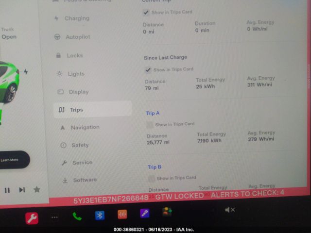 5YJ3E1EB7NF266848 Tesla Model 3 Long Range