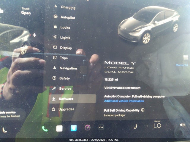Tesla Model Y Long Range 2021 5YJYGDEE8MF180961 Image 7