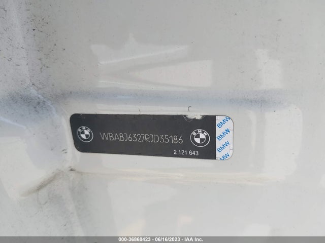 1994 BMW 325 IC AUTOMATIC VIN: WBABJ6327RJD35186
