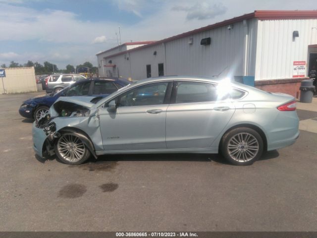 3FA6P0LU8ER349117 Ford Fusion Se Hybrid