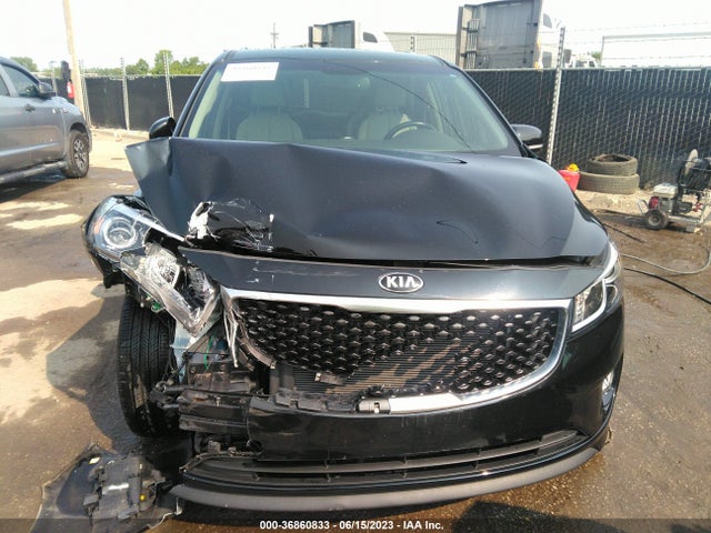 2016 KIA SEDONA EX VIN: KNDMC5C14G6138142