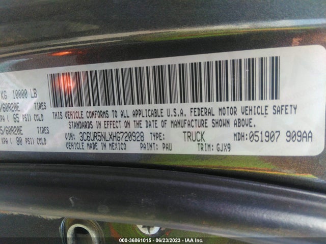 3C6UR5NLXHG720928 RAM 2500 Laramie