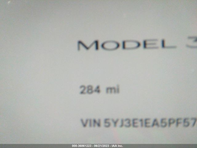 5YJ3E1EA5PF573266 Tesla MODEL 3