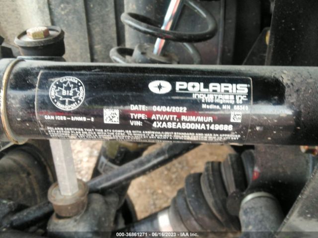 2022 POLARIS SPORTSMAN 4XASEA500NA149686 Photo 9