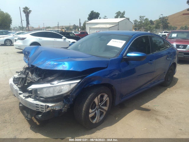 Honda Civic Sedan Lx 2017 2HGFC2F57HH513223 Image 2