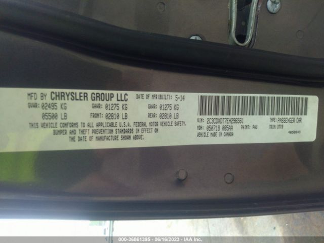 2C3CDXDT7EH296561 Dodge Charger Rt