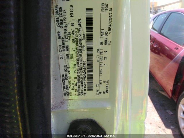 2010 FORD ECONOLINE CARGO VAN COMMERCIAL/RECREATIONAL VIN: 1FTNE1EW2ADA94385