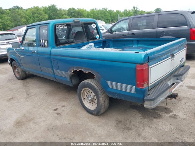 1992 FORD RANGER SUPER CAB VIN: 1FTCR14X4NTA42337