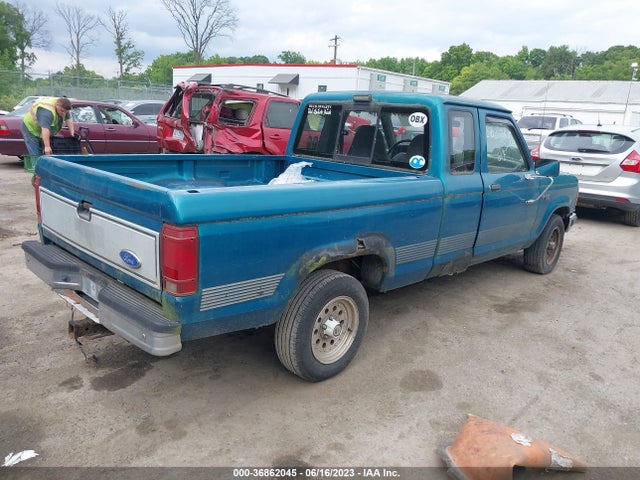 1992 FORD RANGER SUPER CAB VIN: 1FTCR14X4NTA42337