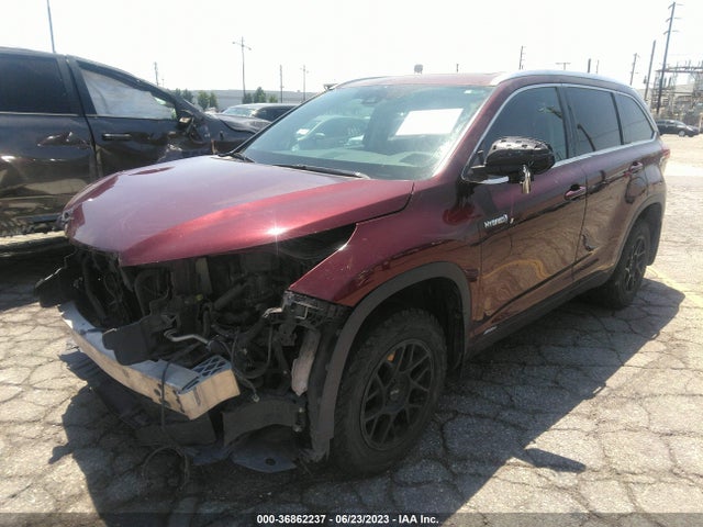 Toyota Highlander Hybrid Limited 2017 5TDDGRFHXHS027181 Image 2
