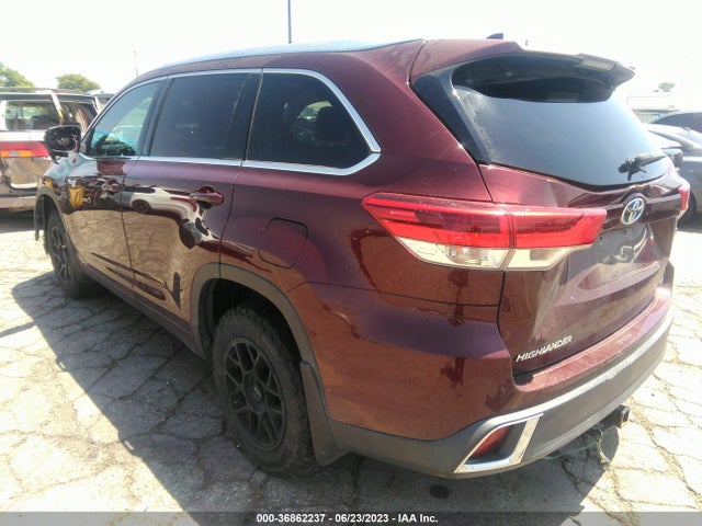 Toyota Highlander Hybrid Limited 2017 5TDDGRFHXHS027181 Image 10
