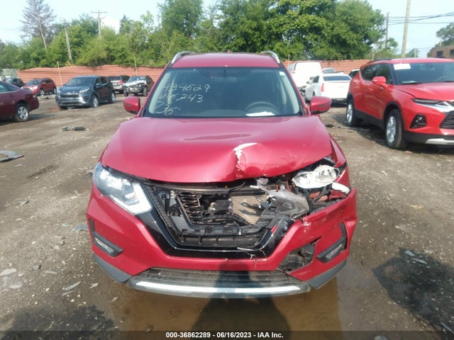 2017 NISSAN ROGUE S/SV/SL VIN: 5N1AT2MT5HC876743