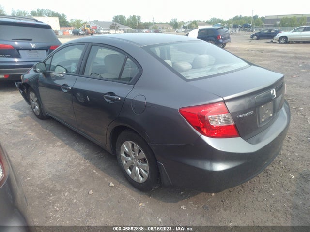 2012 HONDA CIVIC SDN LX VIN: 19XFB2F59CE339385