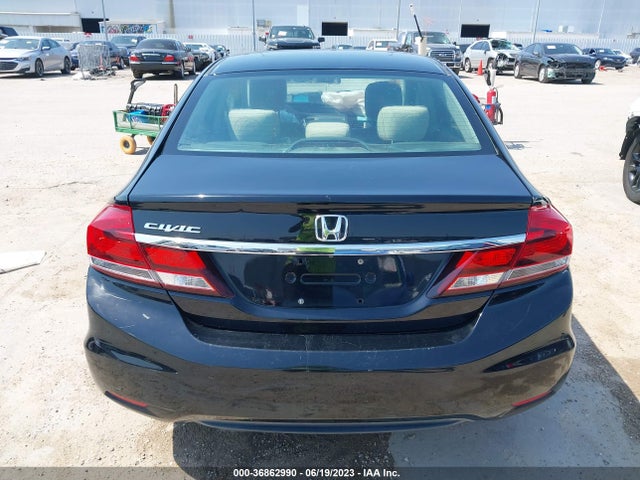 Honda Civic Sedan Lx 2014 19XFB2F50EE080322 Image 16