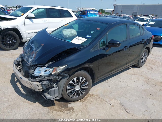 Honda Civic Sedan Lx 2014 19XFB2F50EE080322 Image 2